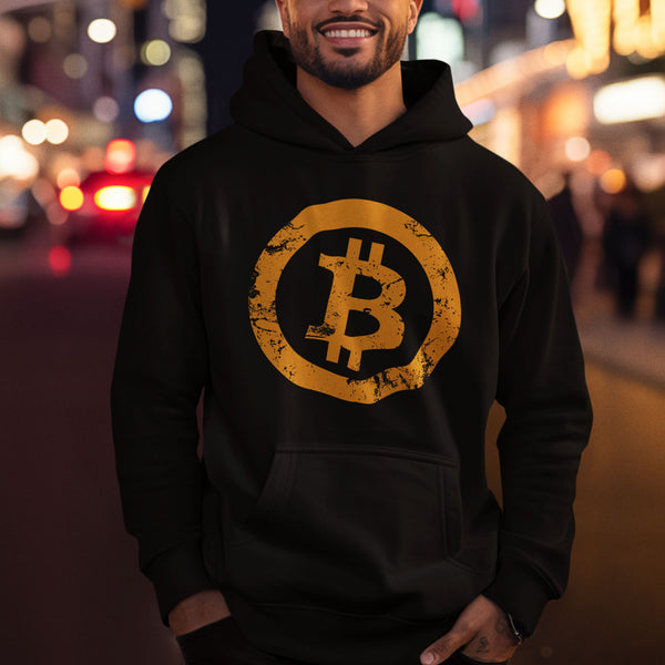Bitcoin Label - Premium Hoodie
