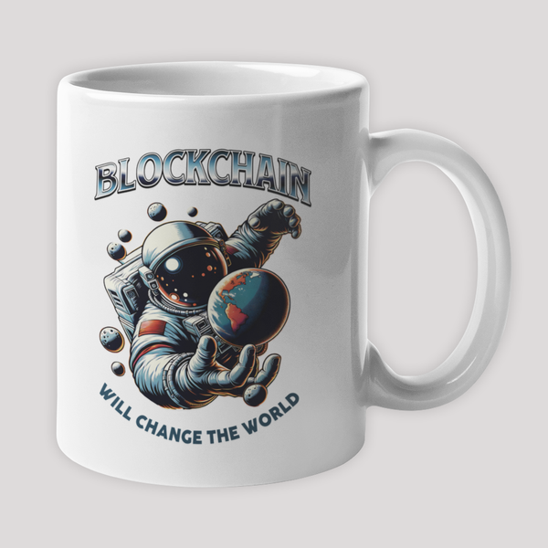 Blockchain will change - MUG - Tasse