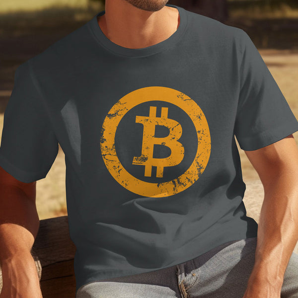 Bitcoin Label - Premium T-Shirt