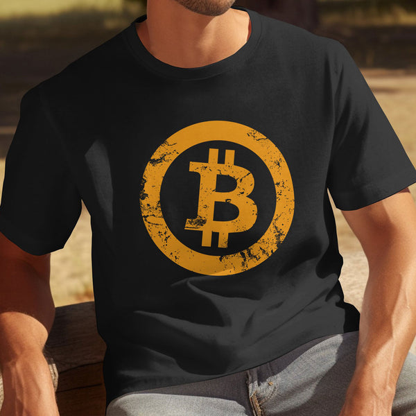 Bitcoin Label - Premium T-Shirt