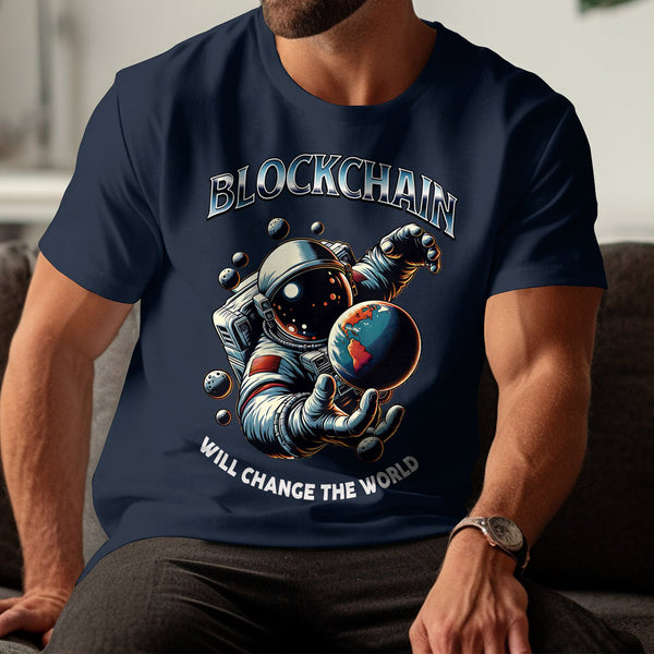 Blockchain will Change - Premium T-Shirt